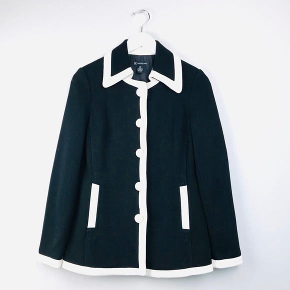 INC International Concepts Jubilant Piping Coat - Picture 2 of 7